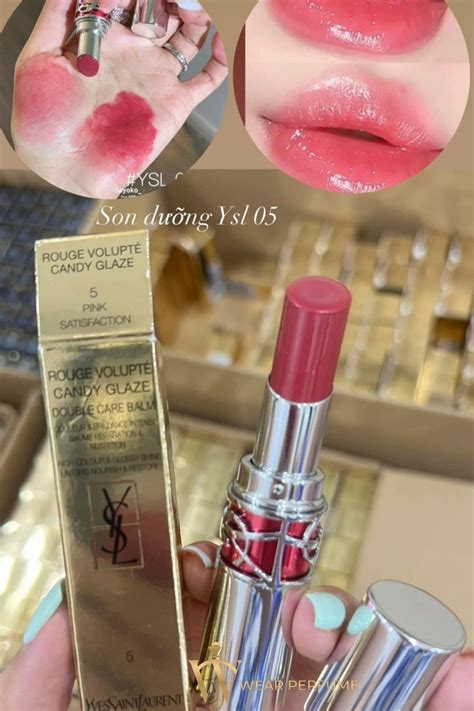 ysl gloss volupte 102|ysl candy glaze pink satisfaction.